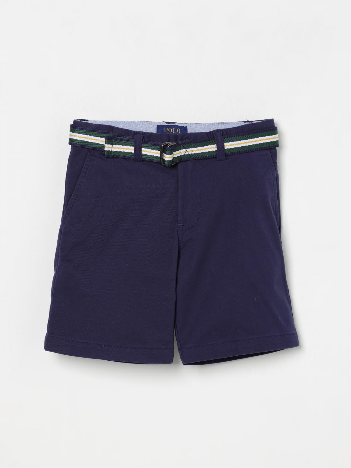 POLO RALPH LAUREN SHORTS: Shorts kids Polo Ralph Lauren, Navy - Img 1