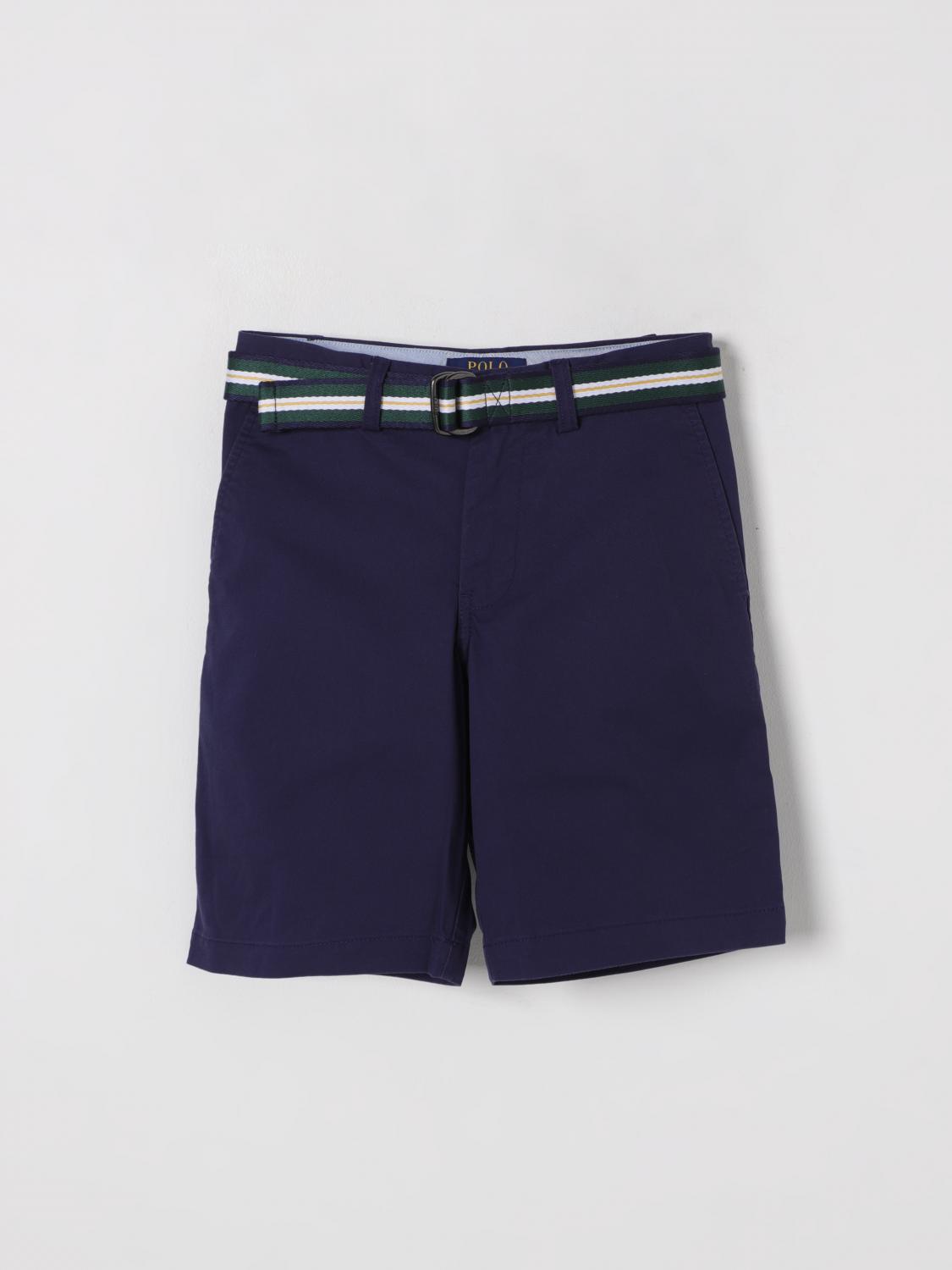 POLO RALPH LAUREN SHORTS: Shorts kids Polo Ralph Lauren, Navy - Img 1