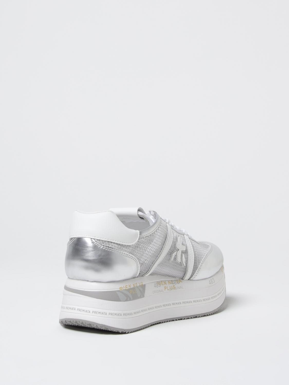 PREMIATA SNEAKERS: Sneakers woman Premiata, Silver - Img 3