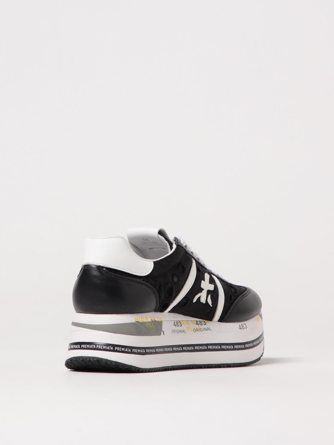 PREMIATA 运动鞋: 运动鞋 女士 Premiata, 黑色 - Img 3
