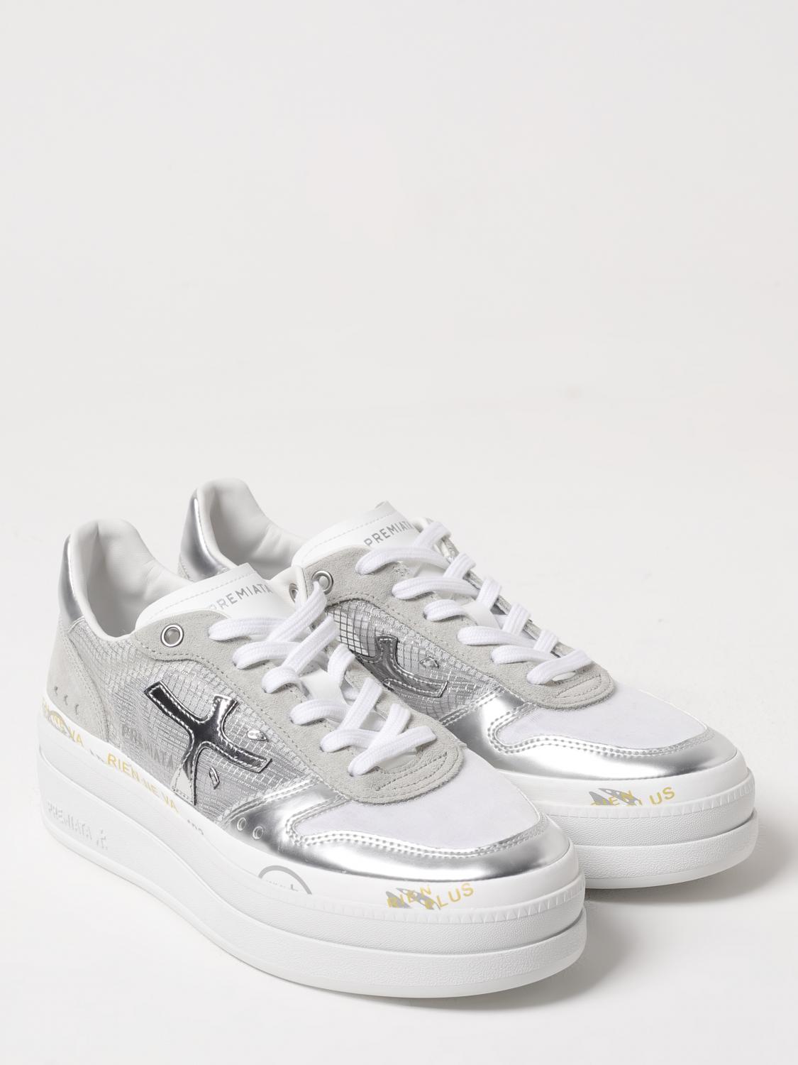 PREMIATA SNEAKERS: Sneakers damen Premiata, Silber - Img 2