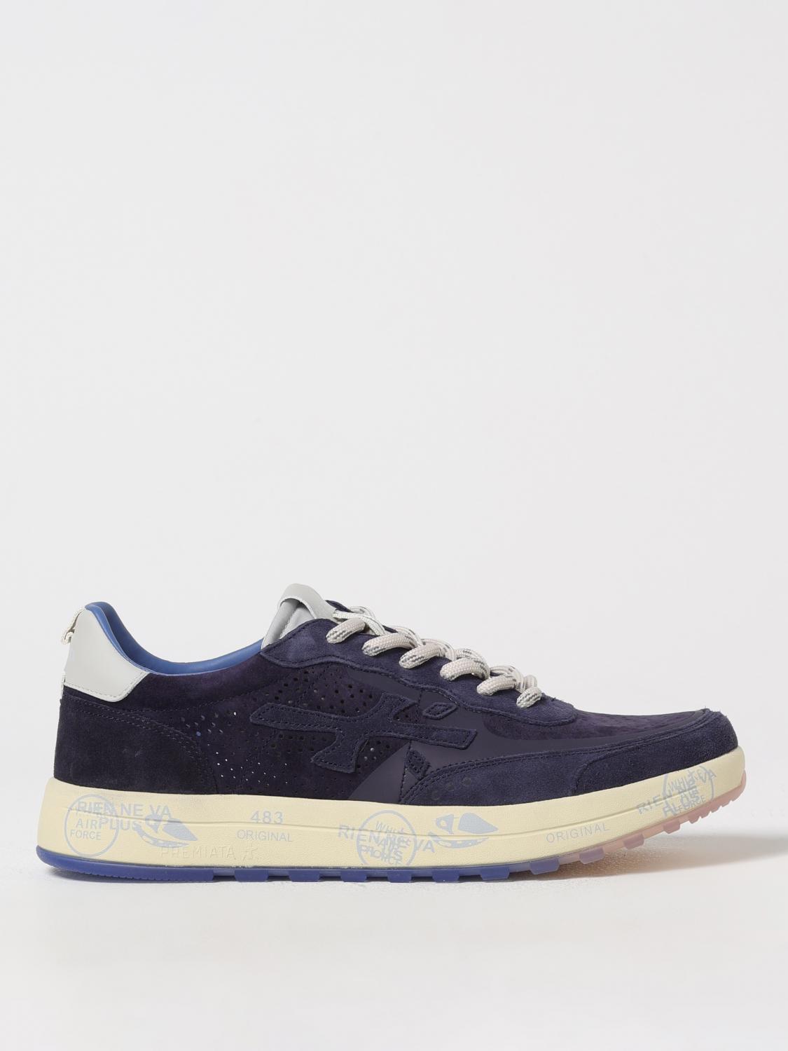 PREMIATA BASKETS: Baskets homme Premiata, Bleu - Img 1