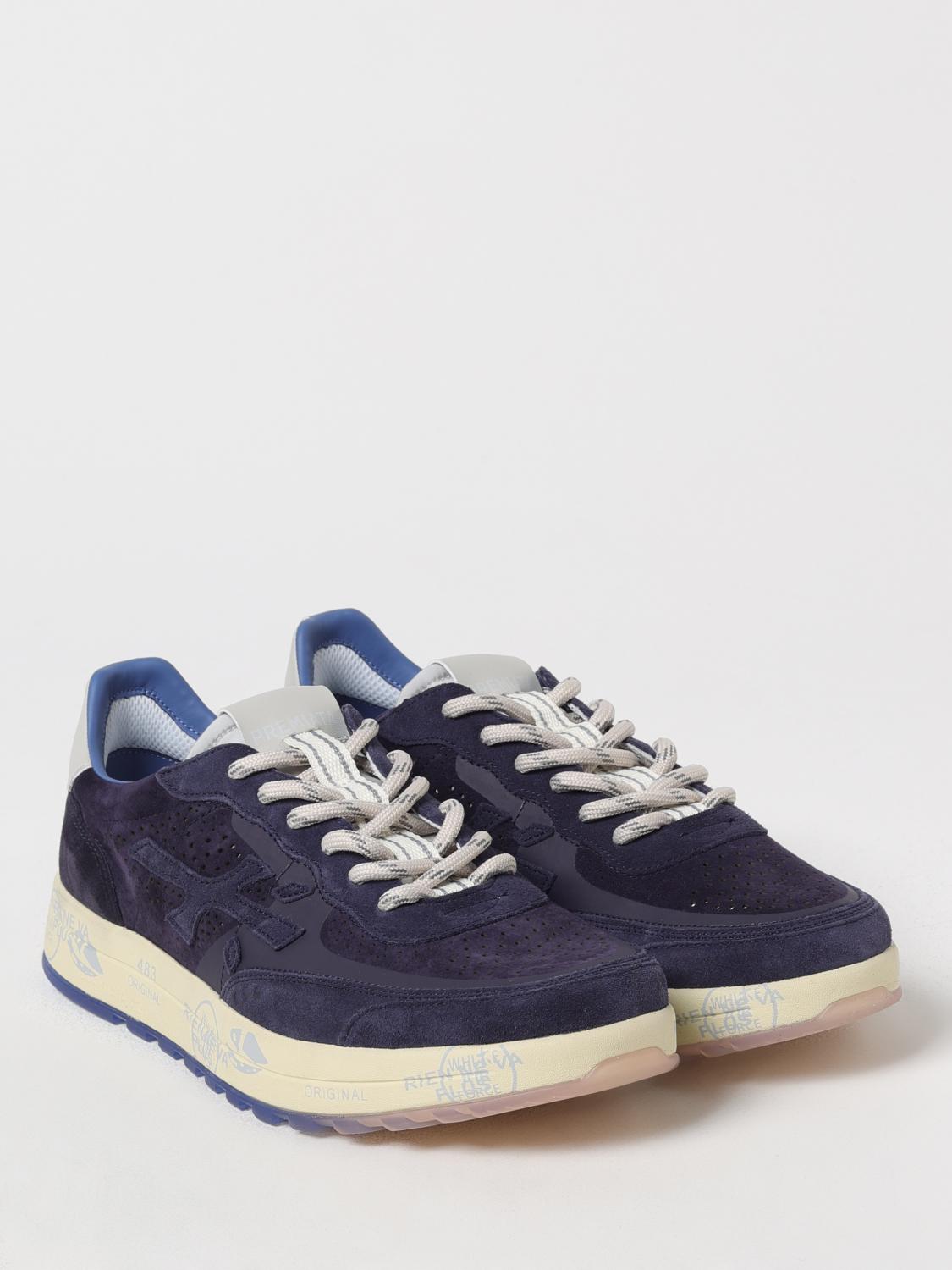 PREMIATA BASKETS: Baskets homme Premiata, Bleu - Img 2