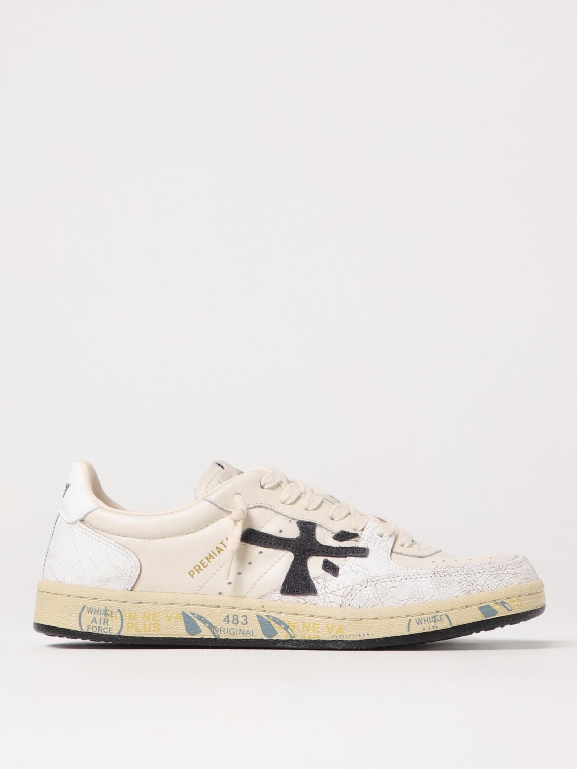 PREMIATA BASKETS: Baskets homme Premiata, Blanc 1 - Img 1