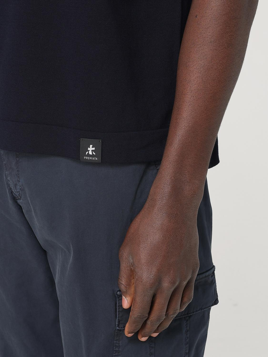 PREMIATA POLO SHIRT: Sweater men Premiata, Blue - Img 3