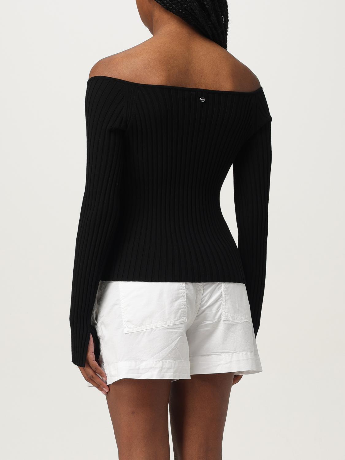 BOSS PULLOVER: Pullover damen Boss, Schwarz - Img 2