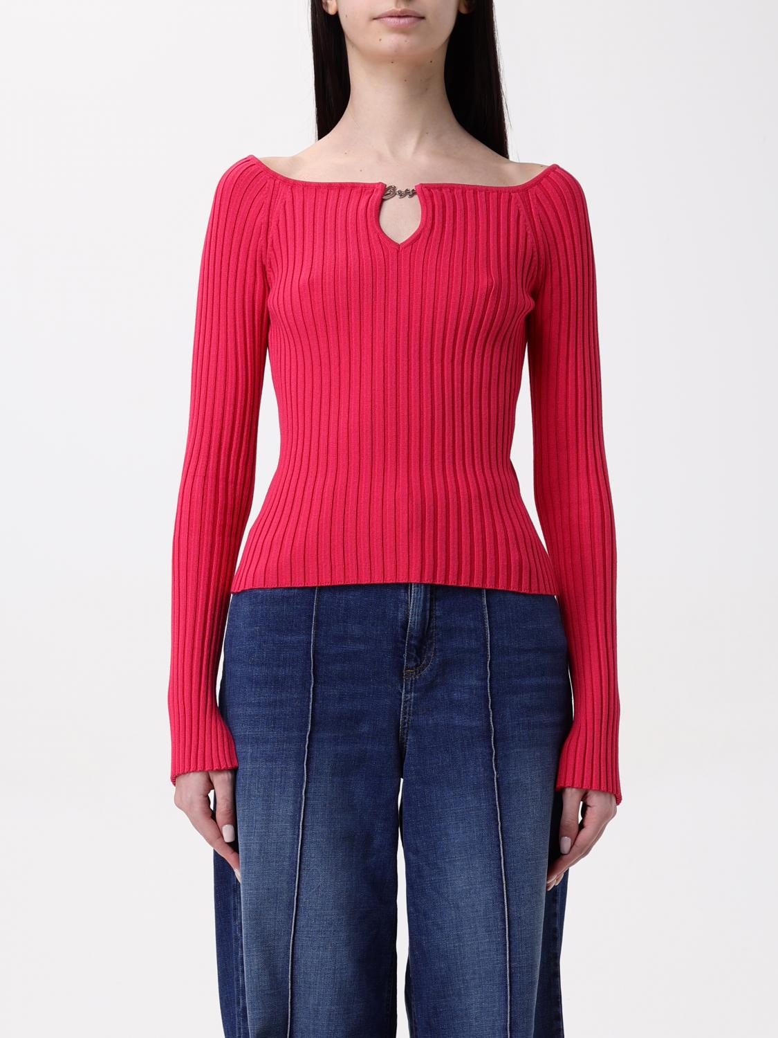 BOSS PULLOVER: Pullover damen Boss, Fuchsia - Img 1