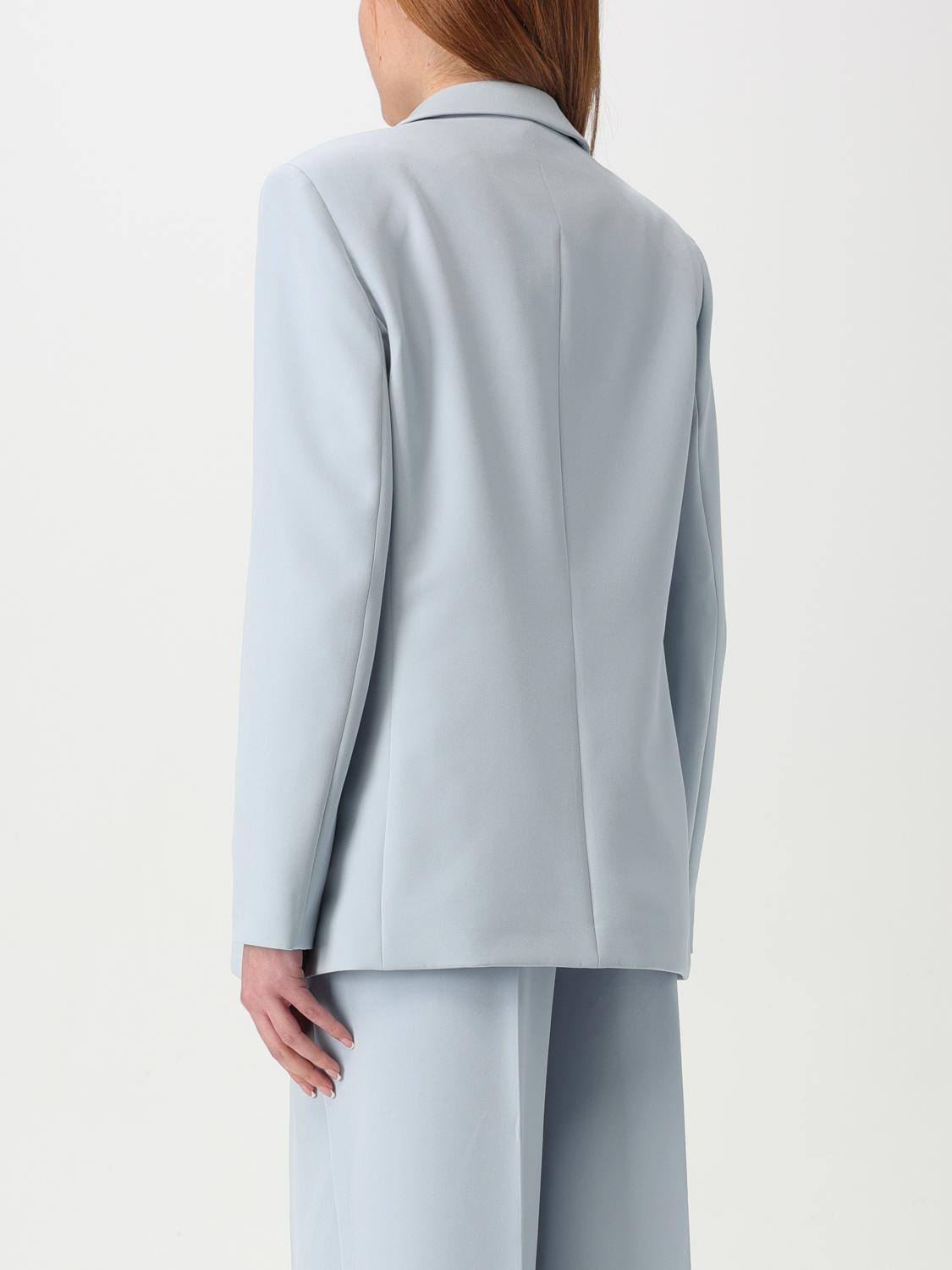 BOSS BLAZER: Blazer classico Boss in crêpe, Azzurro - Img 3