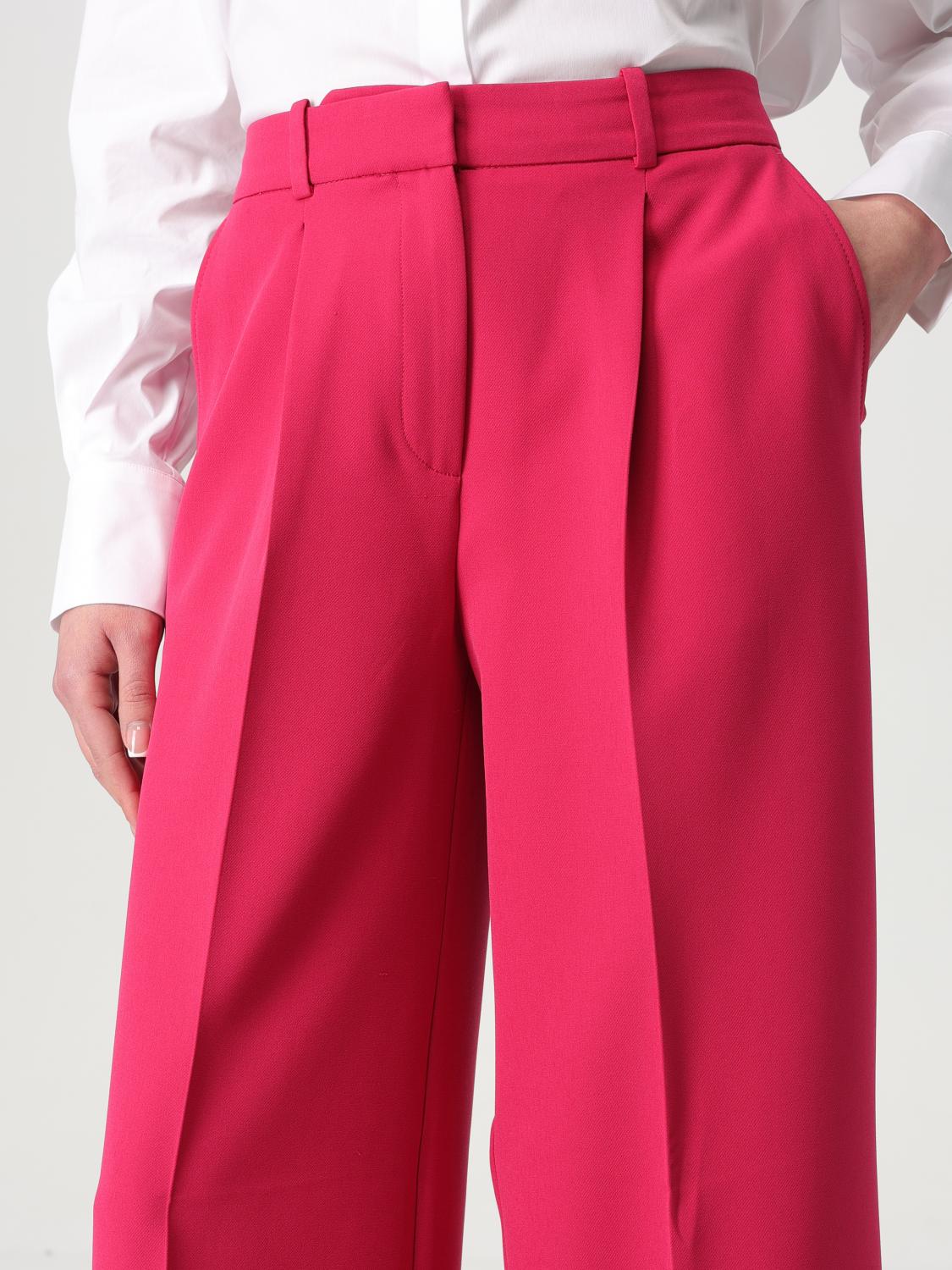 BOSS PANTALONES: Pantalón mujer Boss, Rosa - Img 4