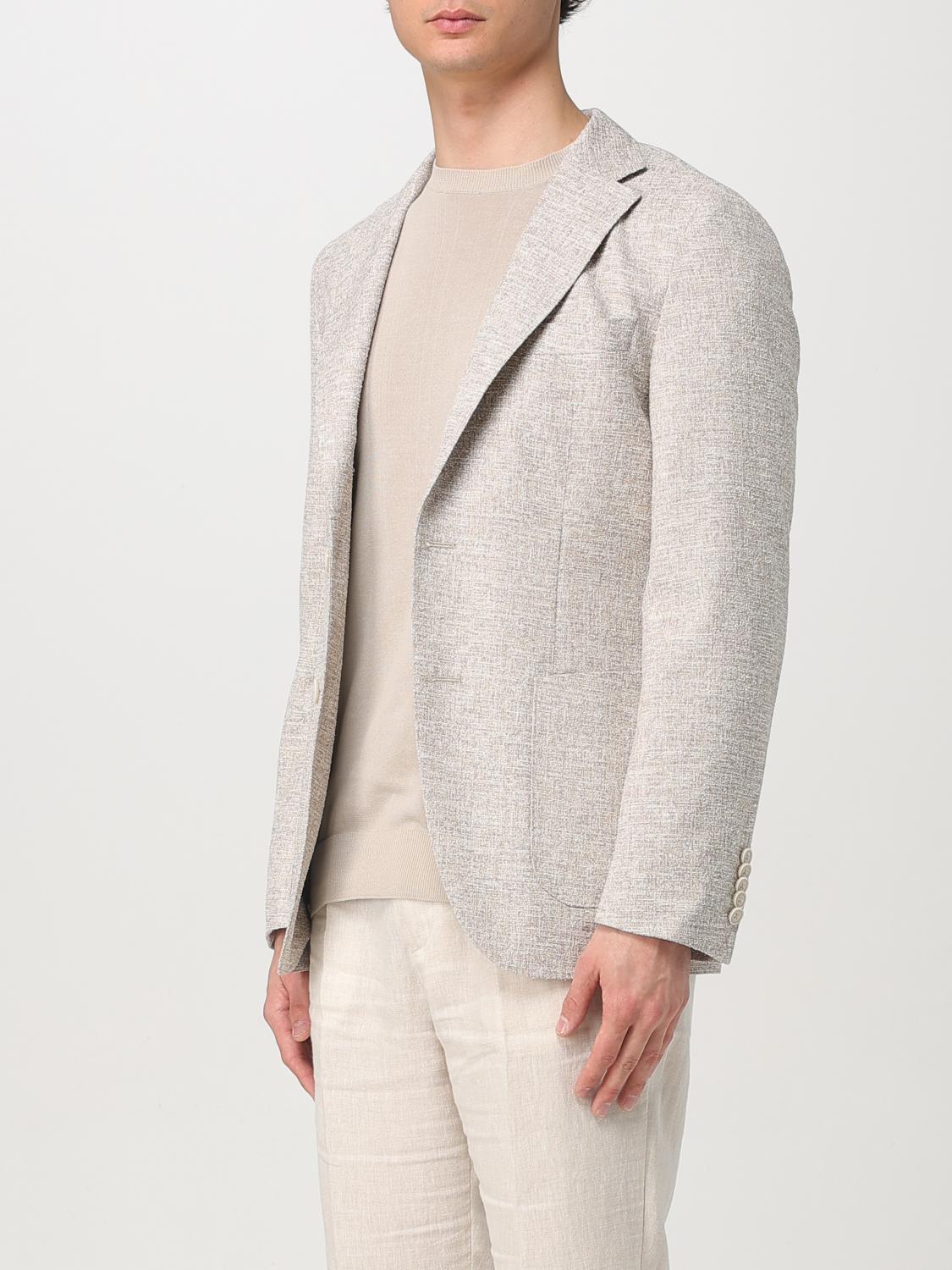 BOSS BLAZER: Blazer men Boss, Beige - Img 3