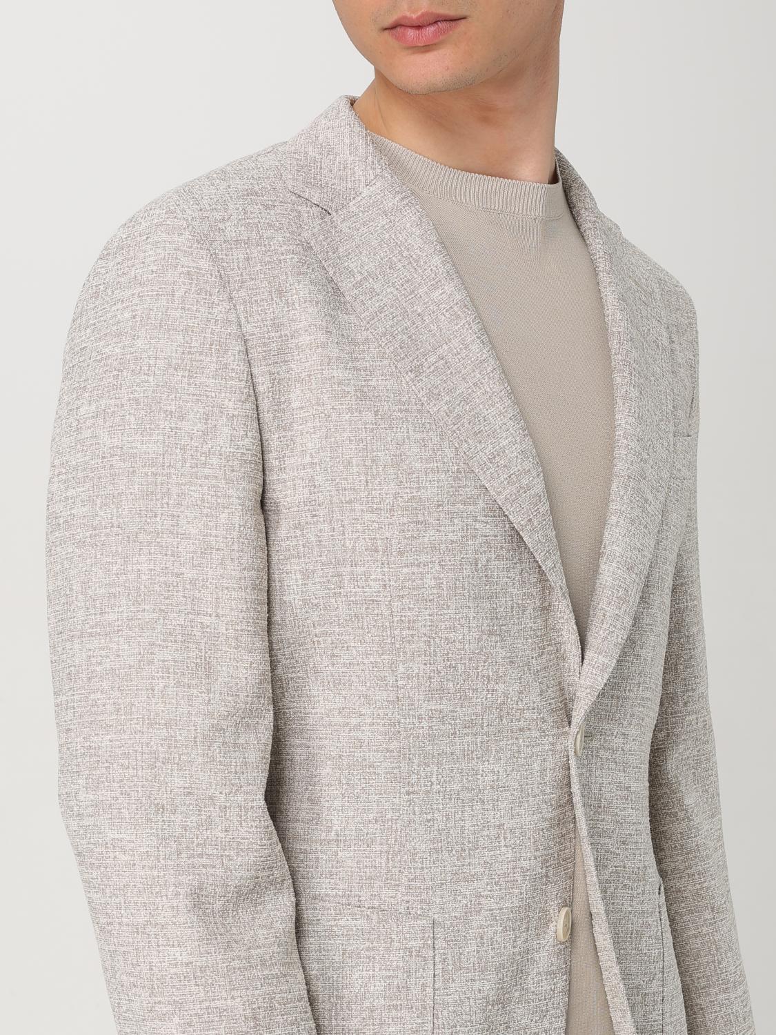 BOSS BLAZER: Blazer men Boss, Beige - Img 4