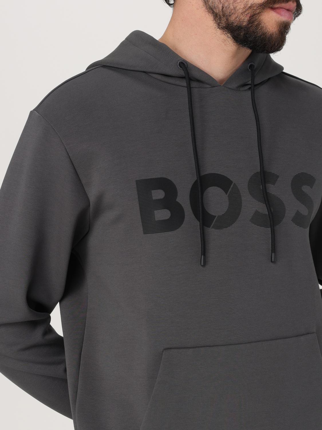 BOSS SWEATSHIRT: Sweatshirt homme Boss, Anthracite - Img 3