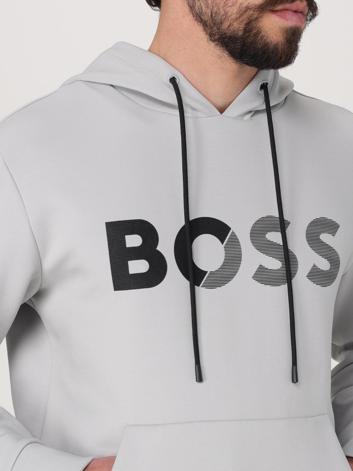 BOSS SUDADERA: Sudadera hombre Boss, Perla - Img 4