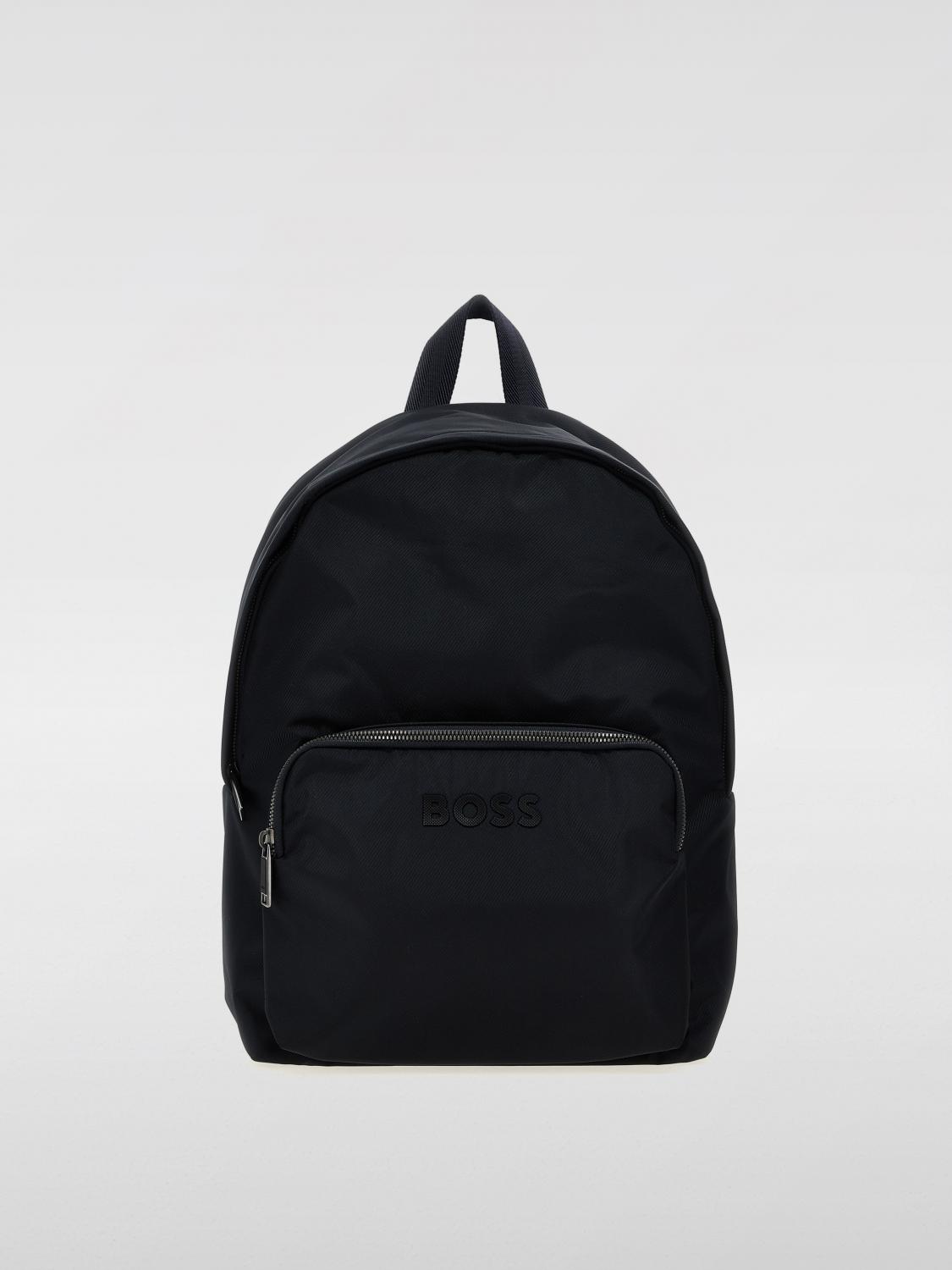 BOSS ZAINO: Zaino Boss in nylon riciclato , Blue - Img 1