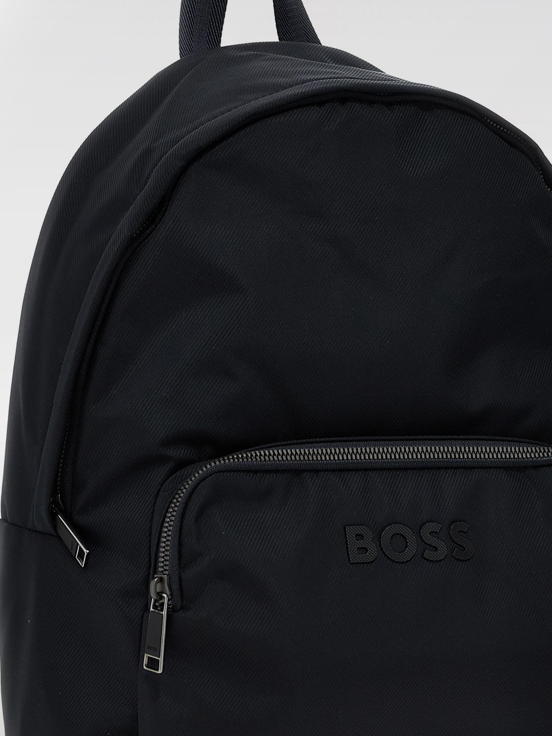 BOSS ZAINO: Zaino Boss in nylon riciclato , Blue - Img 3