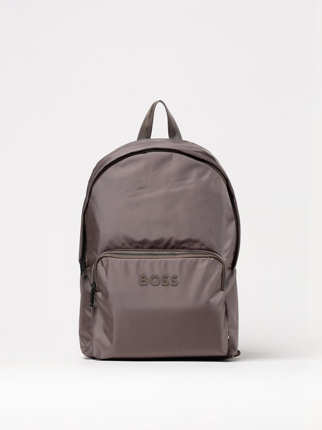 BOSS ZAINO: Zaino Boss in nylon riciclato , Verde - Img 1