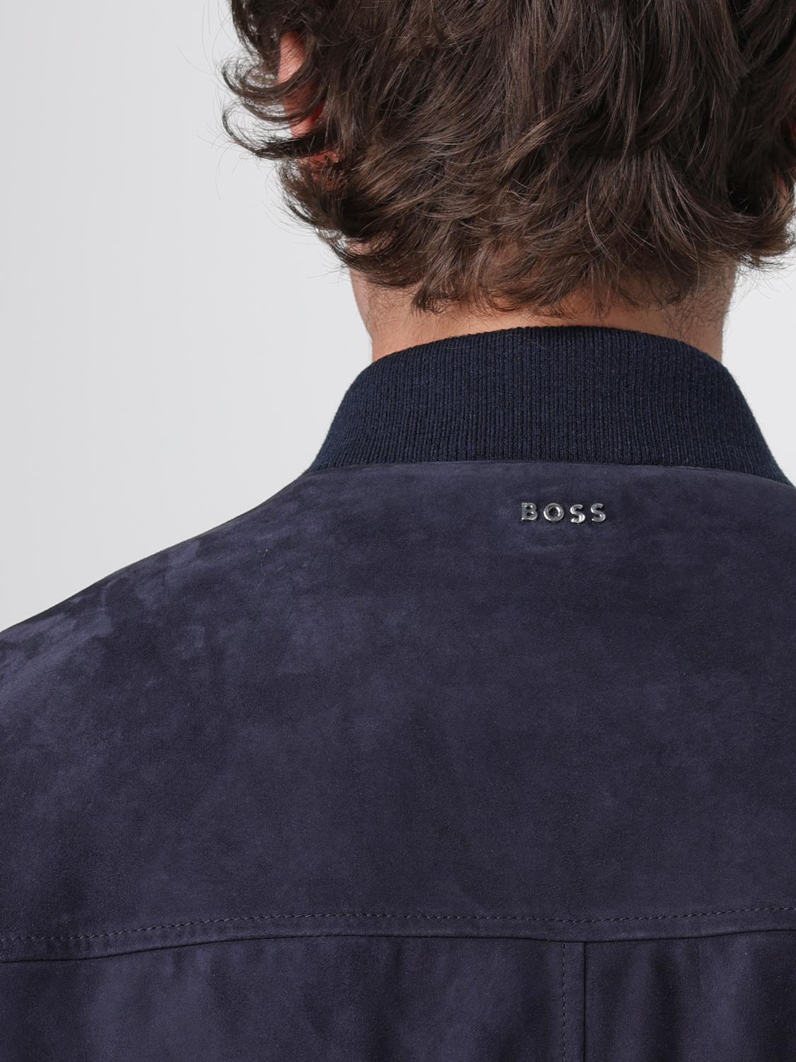 BOSS ジャケット: ジャケット メンズ Boss, ブルー - Img 4