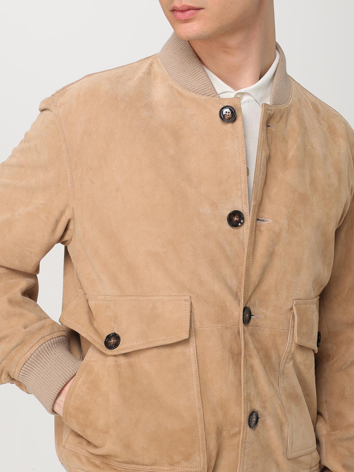 BOSS JACKET: Jacket men Boss, Beige - Img 4