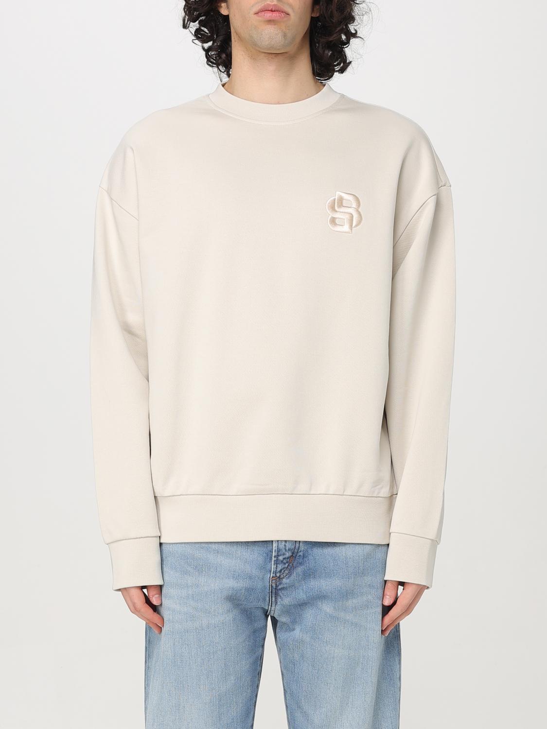 BOSS SWEATSHIRT: Sweatshirt men Boss, White - Img 1
