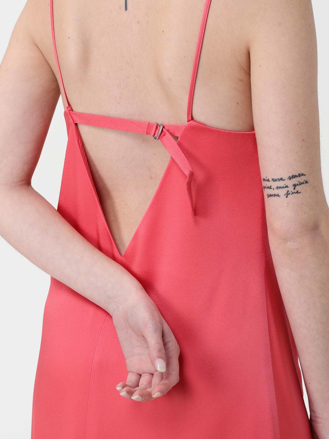 BOSS VESTIDO: Vestido mujer Boss, Durazno - Img 3