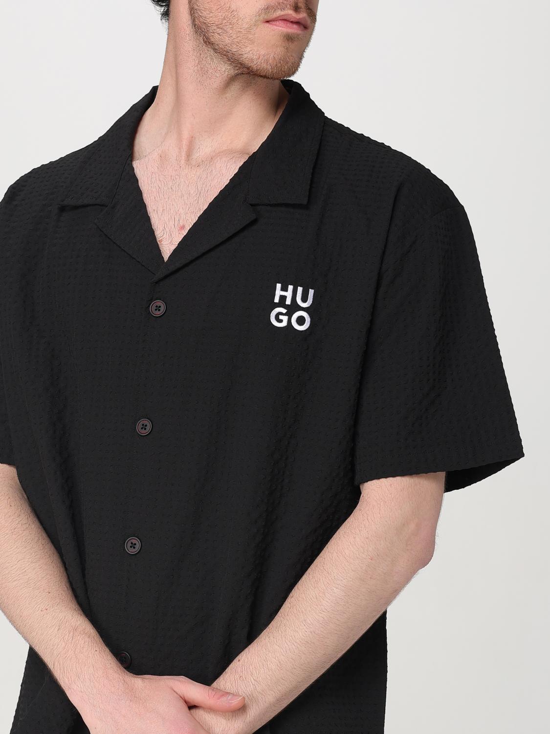 HUGO HEMD: Hemd herren Hugo, Schwarz - Img 3
