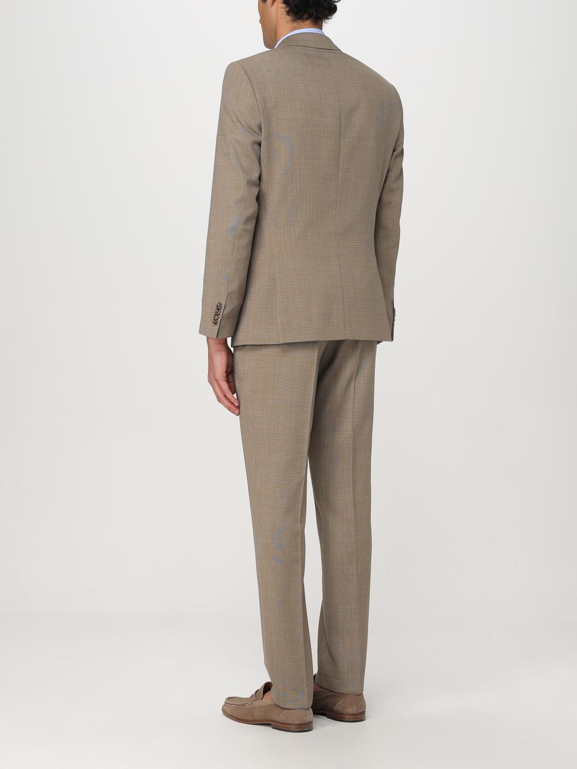 BOSS ABITO: Abito a monopetto Boss , Beige - Img 3