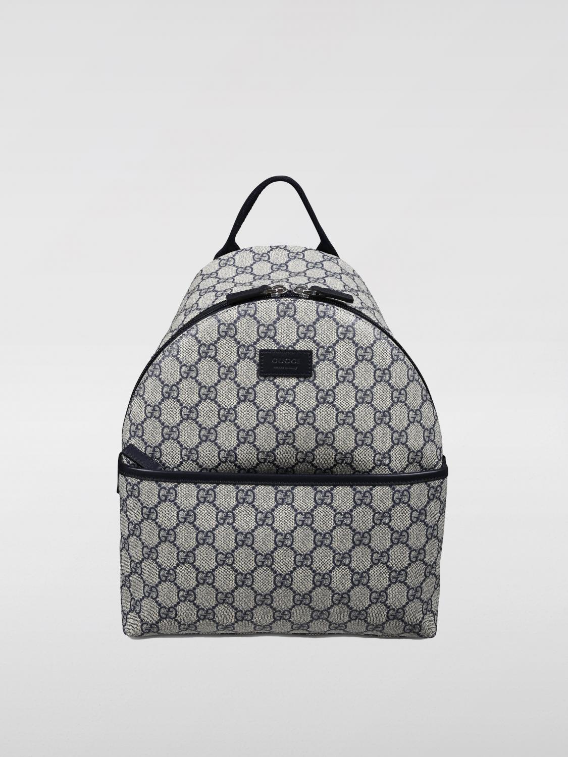 GUCCI DUFFEL BAG: Bag kids Gucci, Blue - Img 1