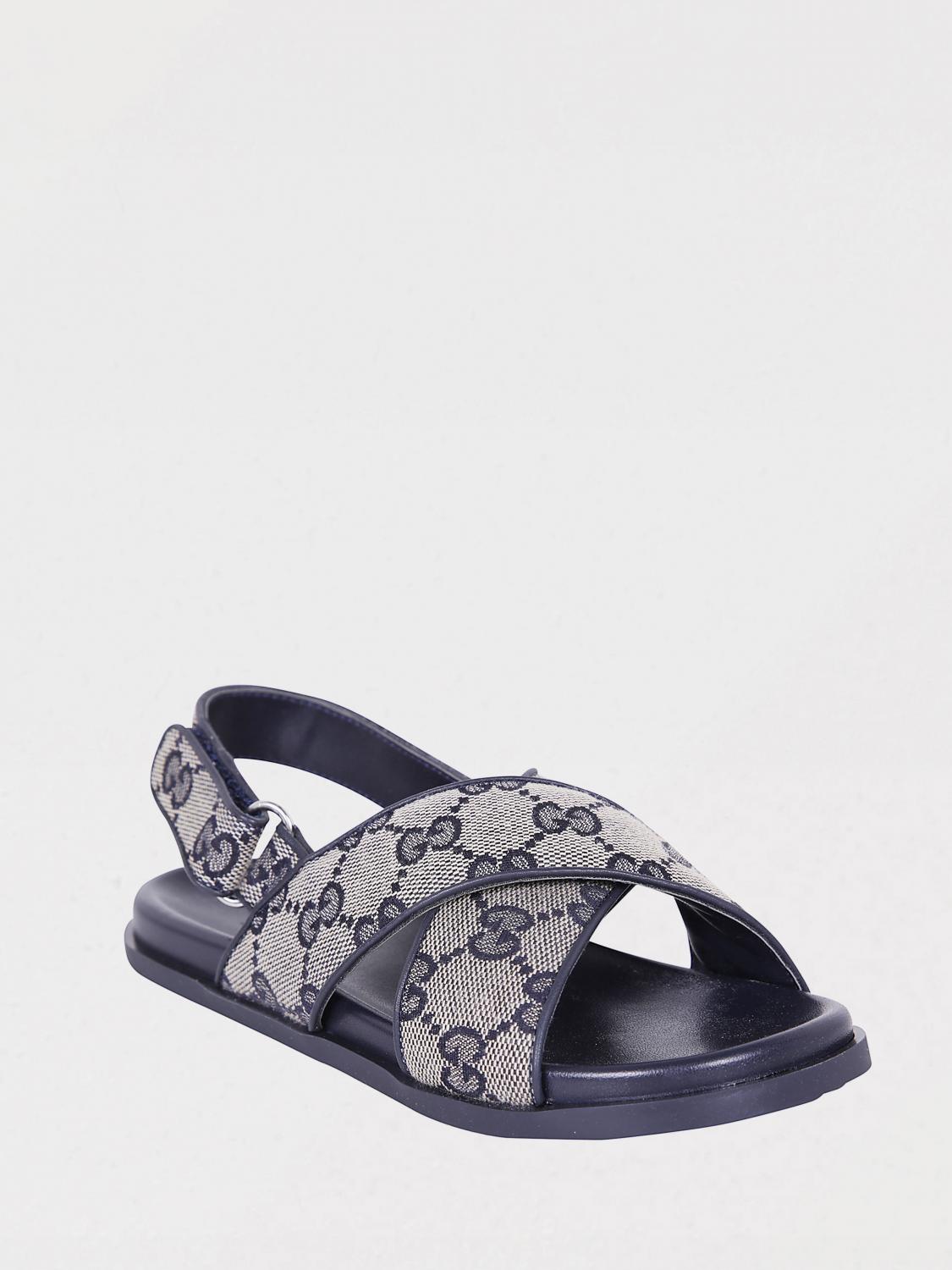 GUCCI CHAUSSURES: Chaussures enfant Gucci, Gris - Img 2