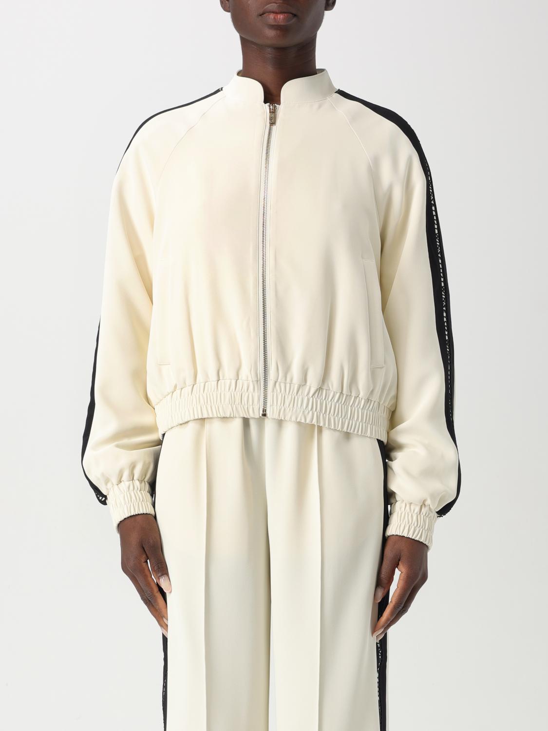 TWINSET SUDADERA: Americana mujer Twinset, Hielo - Img 1