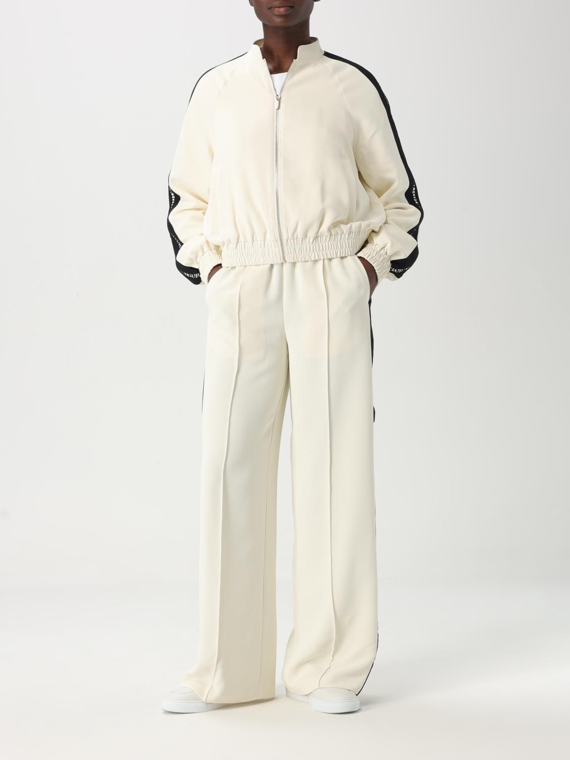 TWINSET SUDADERA: Americana mujer Twinset, Hielo - Img 2