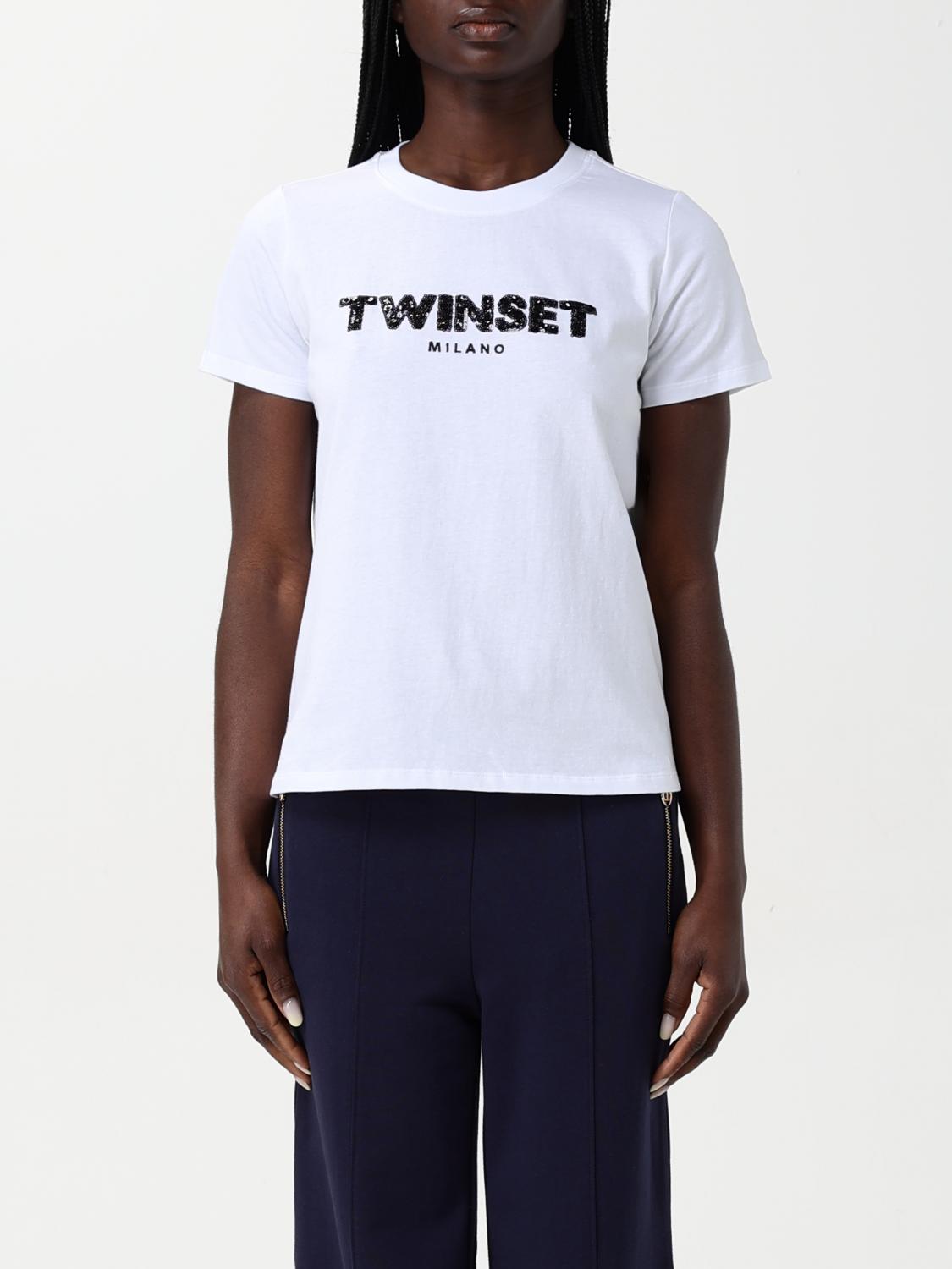 TWINSET CAMISETA: Camiseta mujer Twinset, Blanco - Img 1