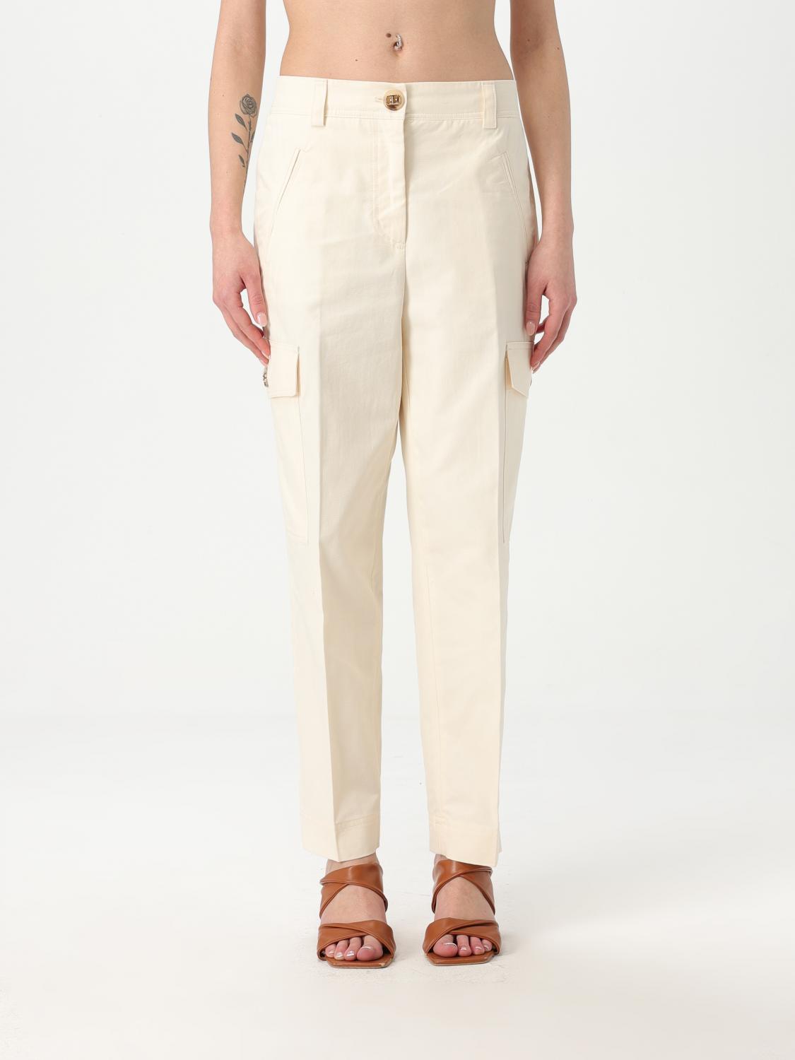 TWINSET PANTALONES: Pantalón mujer Twinset, Perla - Img 1