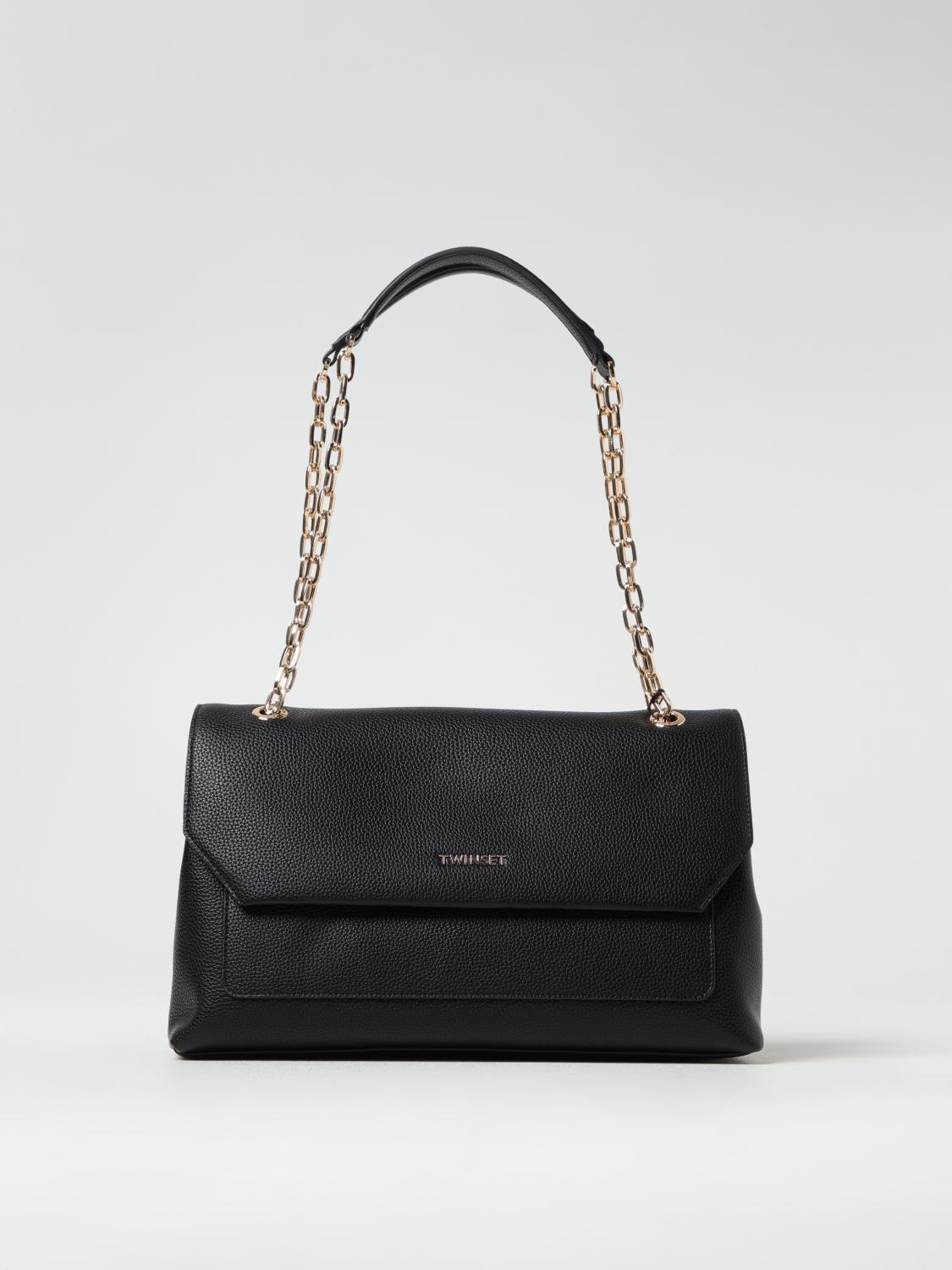 TWINSET BOLSO DE HOMBRO: Bolso de hombro mujer Twinset, Negro - Img 1