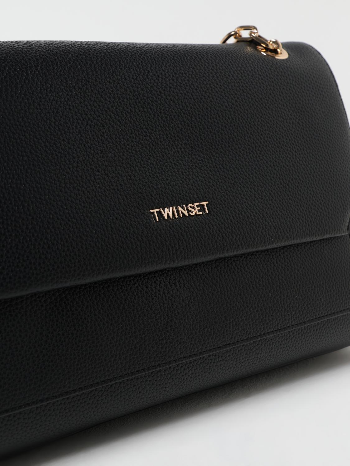 TWINSET BOLSO DE HOMBRO: Bolso de hombro mujer Twinset, Negro - Img 3