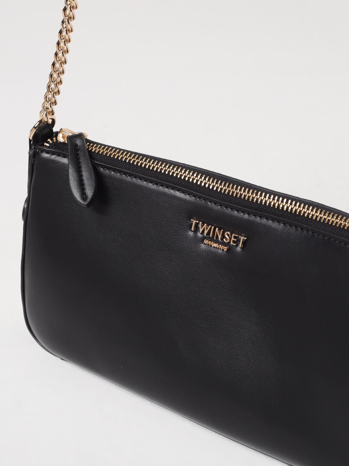 TWINSET SHOULDER BAG: Shoulder bag woman Twinset, Black - Img 3