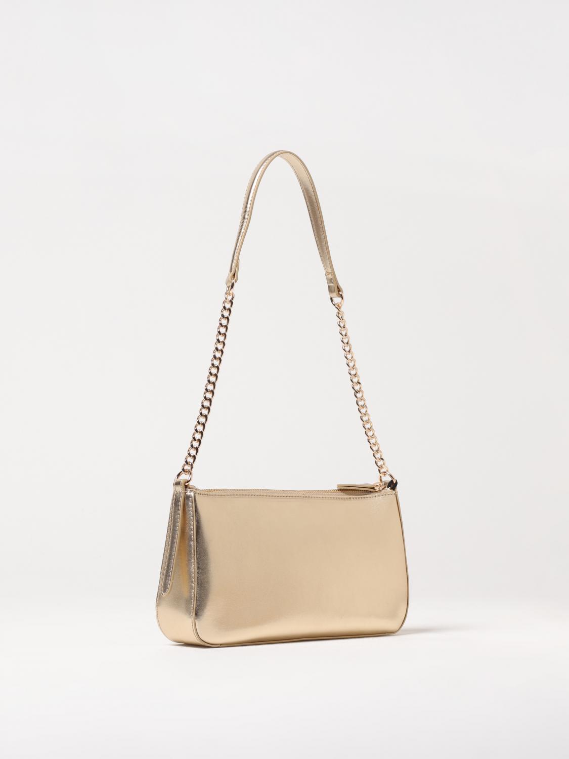 TWINSET BORSA A SPALLA: Borsa Passepartout Twinset in pelle sintetica , Oro - Img 2