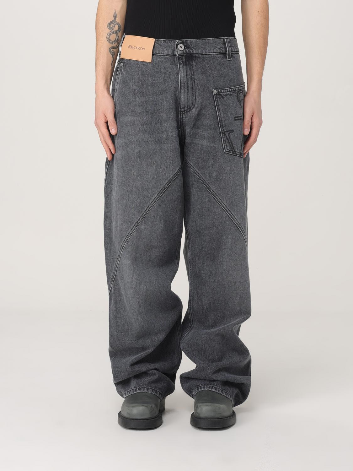 JW ANDERSON JEANS: Jeans men Jw Anderson, Black - Img 1
