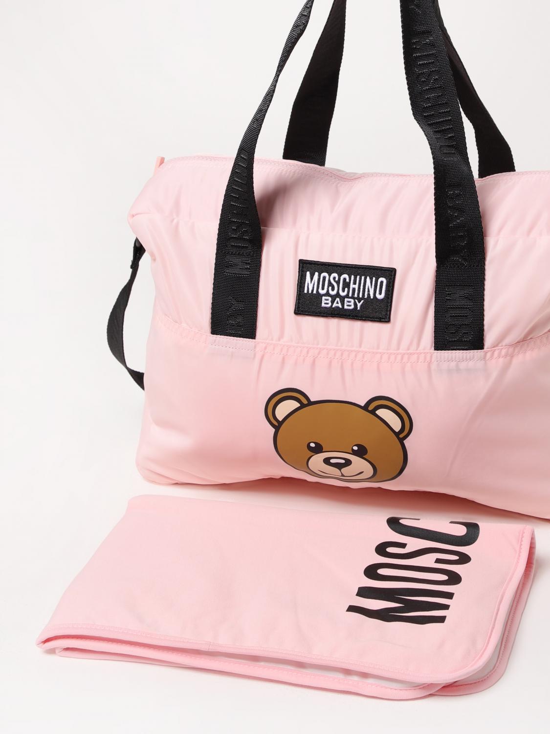 MOSCHINO BAG: Bag kids Moschino, Pink - Img 3