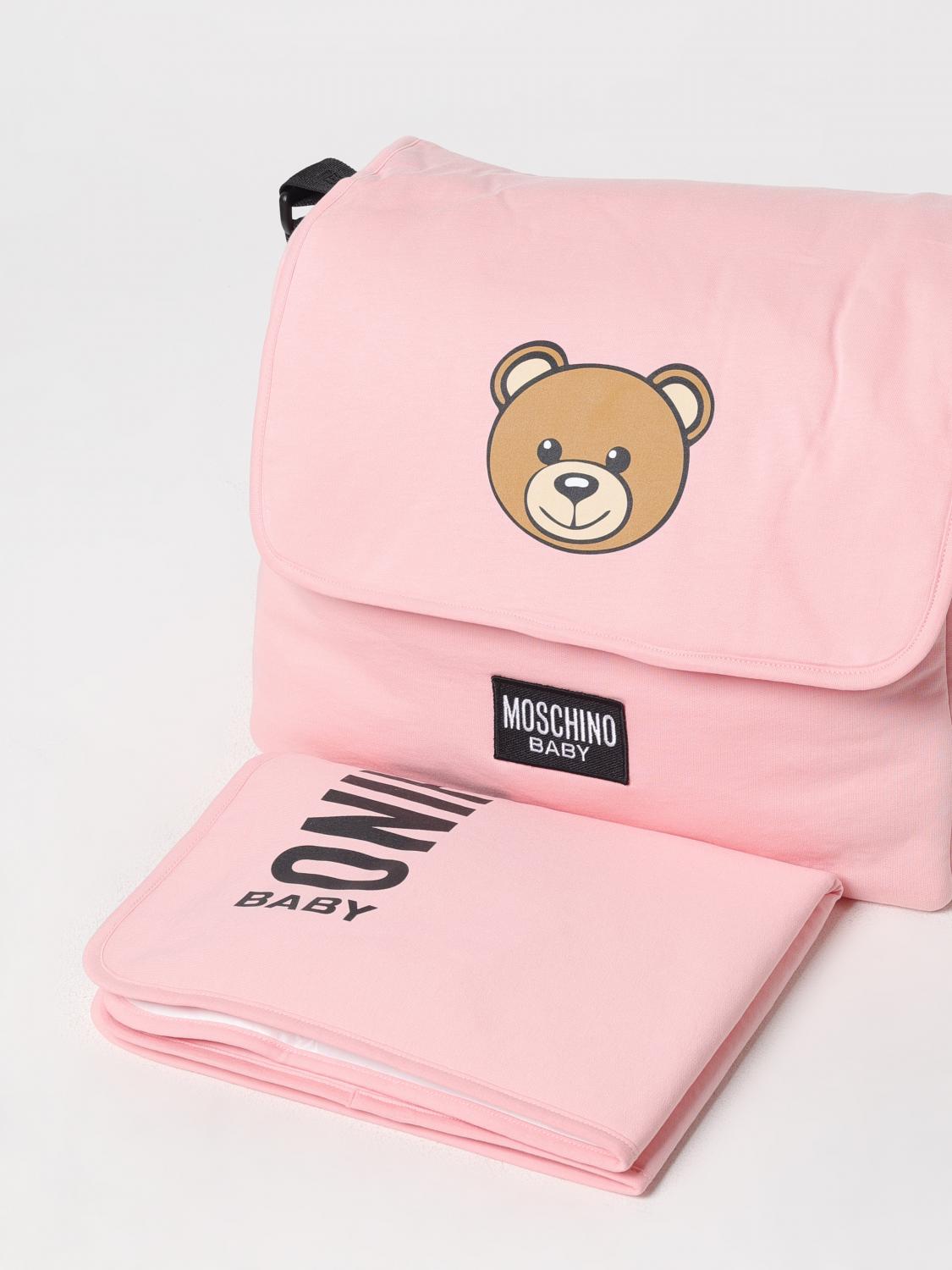 MOSCHINO ACCESSOIRE: Tasche kinder Moschino, Pink - Img 3