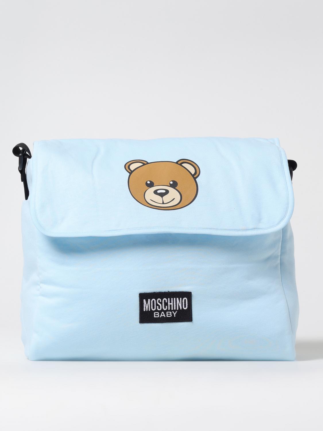 MOSCHINO ブランケットセット: バッグ ボーイ Moschino, スカイブルー - Img 1