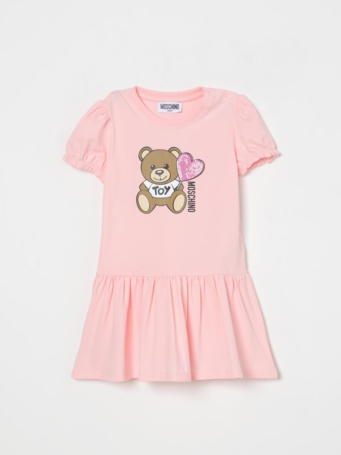 MOSCHINO ROMPER: Romper kids Moschino, Pink - Img 1