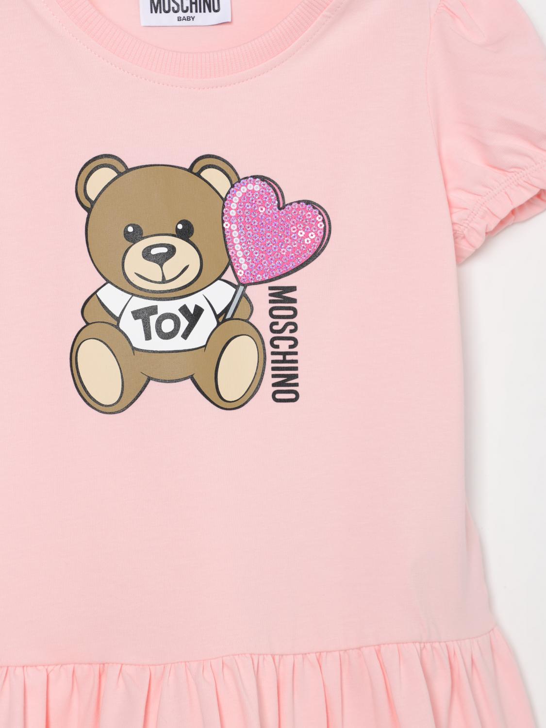 MOSCHINO ROMPER: Romper kids Moschino, Pink - Img 3