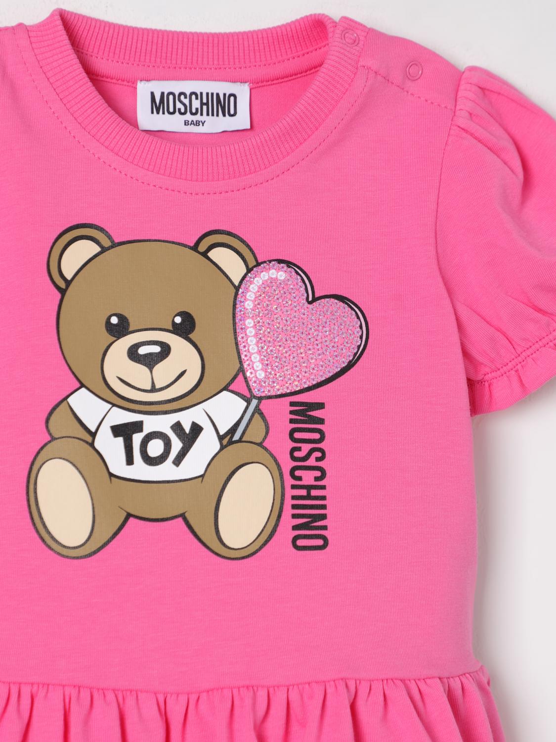 MOSCHINO STRAMPLER: Strampler kinder Moschino, Azalea - Img 3