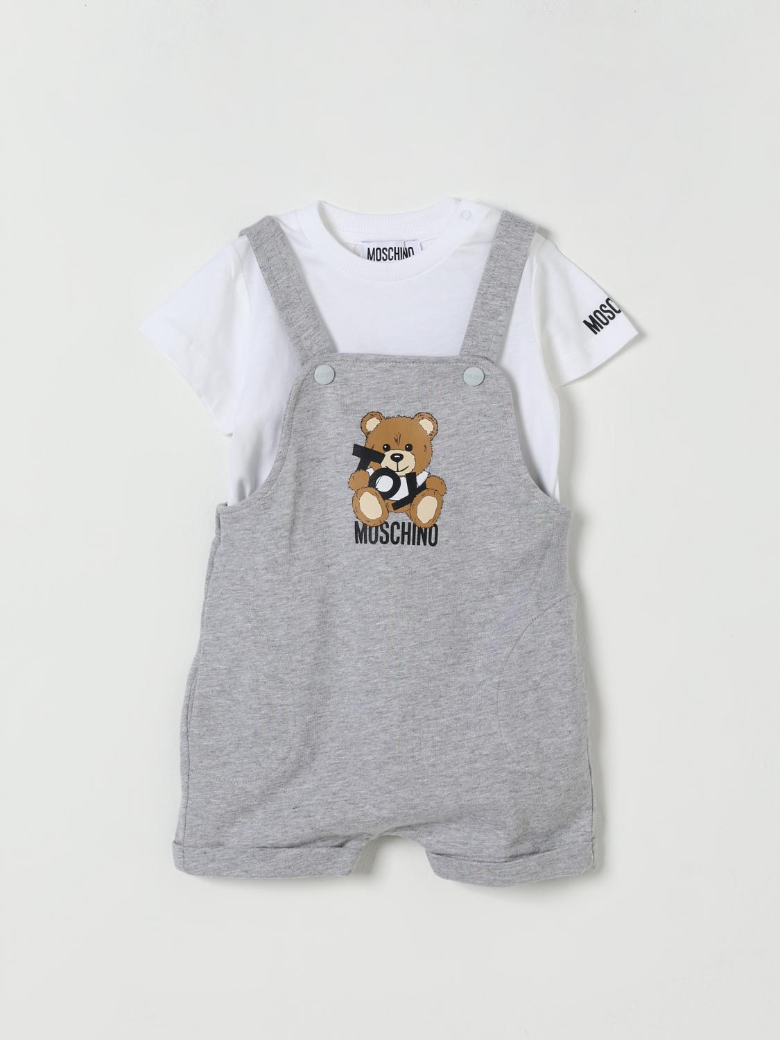 MOSCHINO ENSEMBLE: Ensemble enfant Moschino, Blanc 1 - Img 1