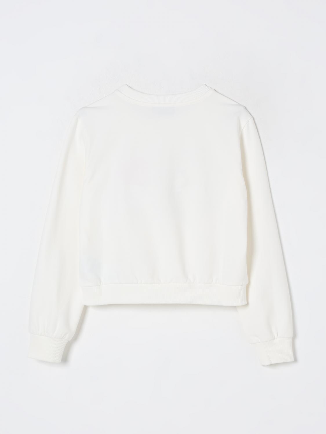MOSCHINO PULLOVER: Pullover kinder Moschino, Weiß - Img 2