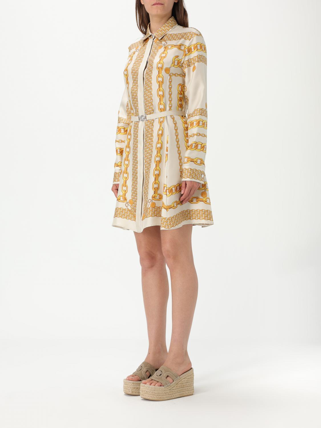 VERSACE KLEID: Kleider damen Versace, Gold - Img 3