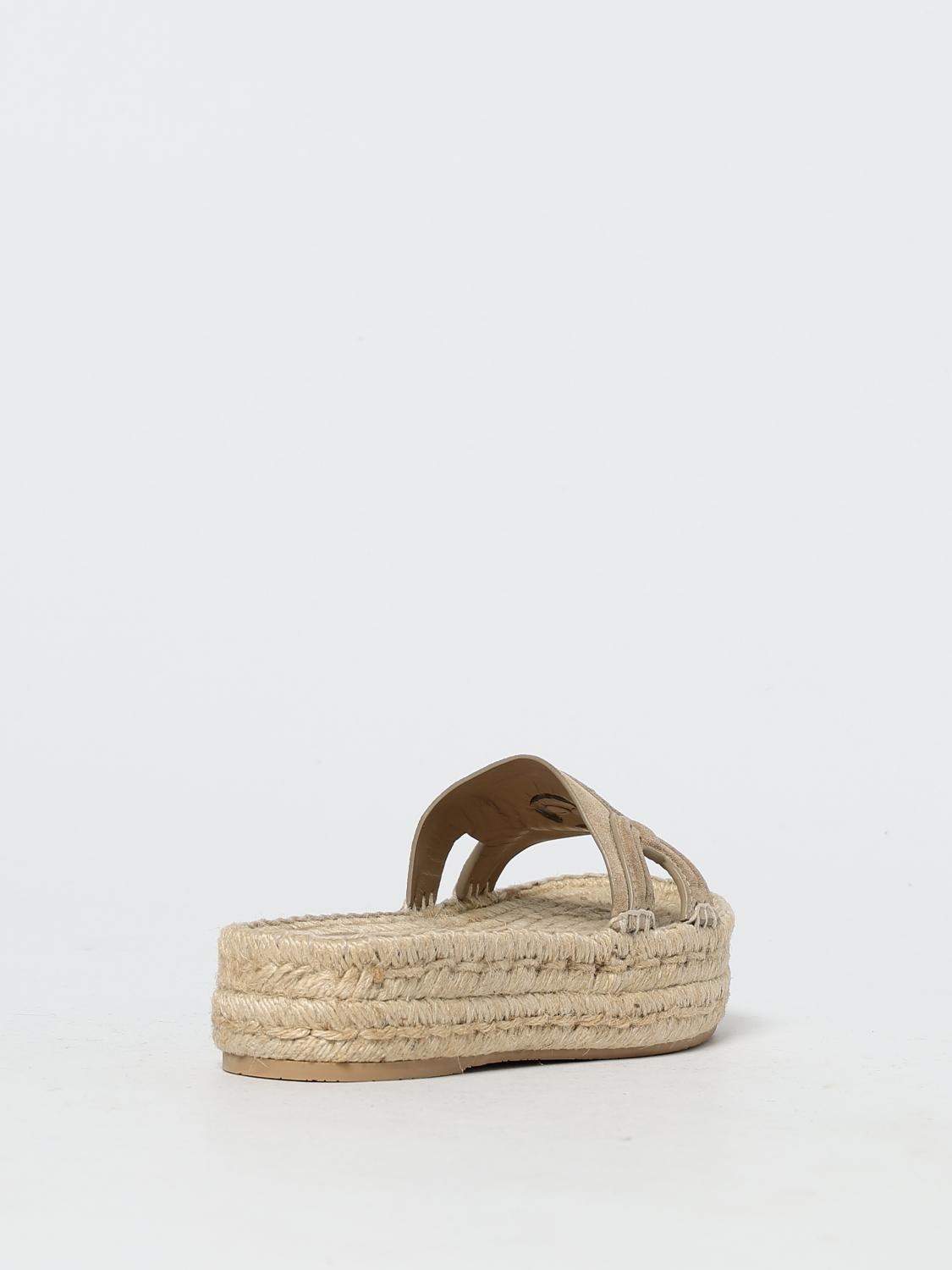 VERSACE ESPADRILLAS: Espadrillas Medusa Versace in camoscio , Beige - Img 3
