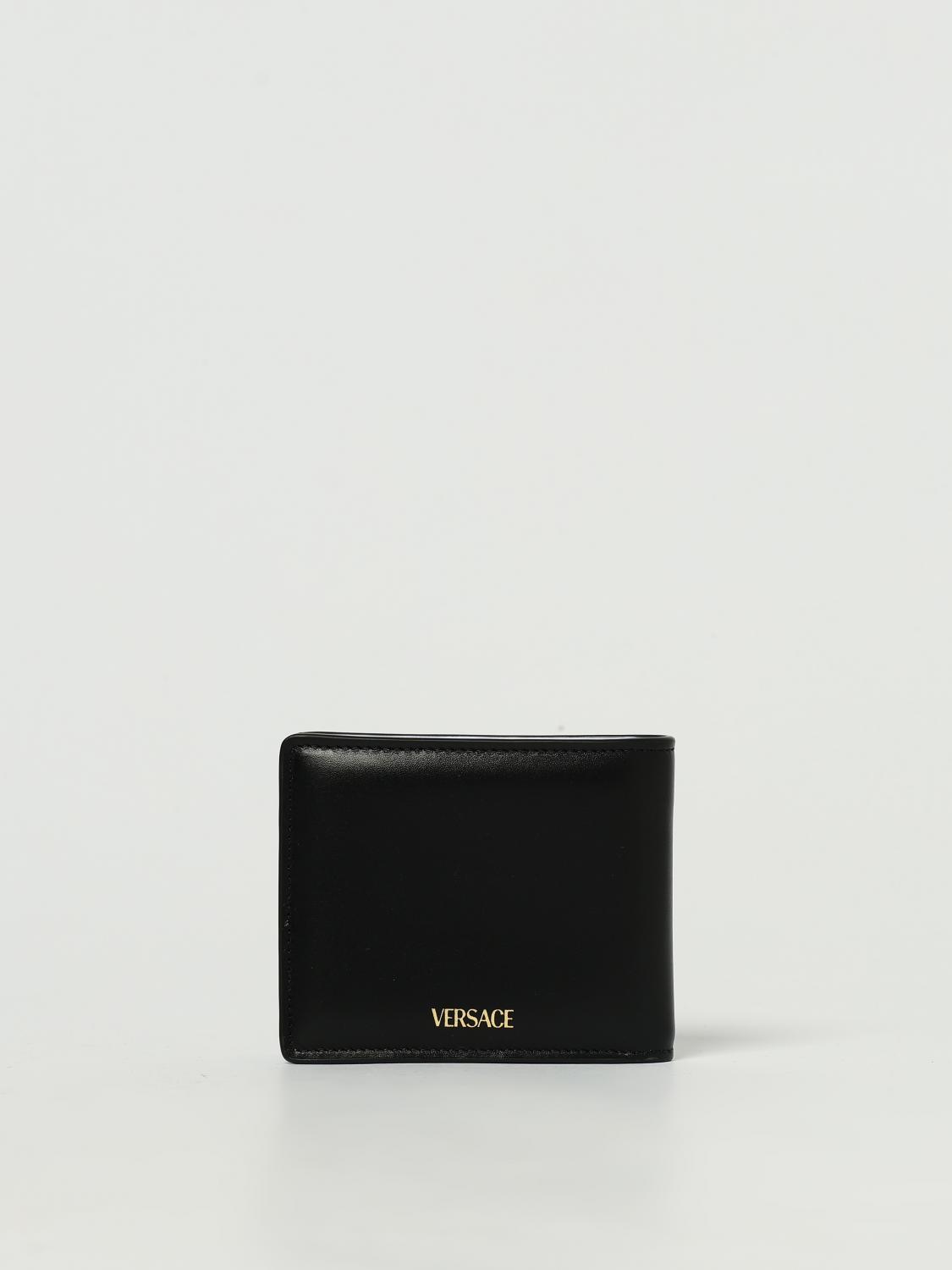 VERSACE WALLET: Wallet men Versace, Black - Img 3
