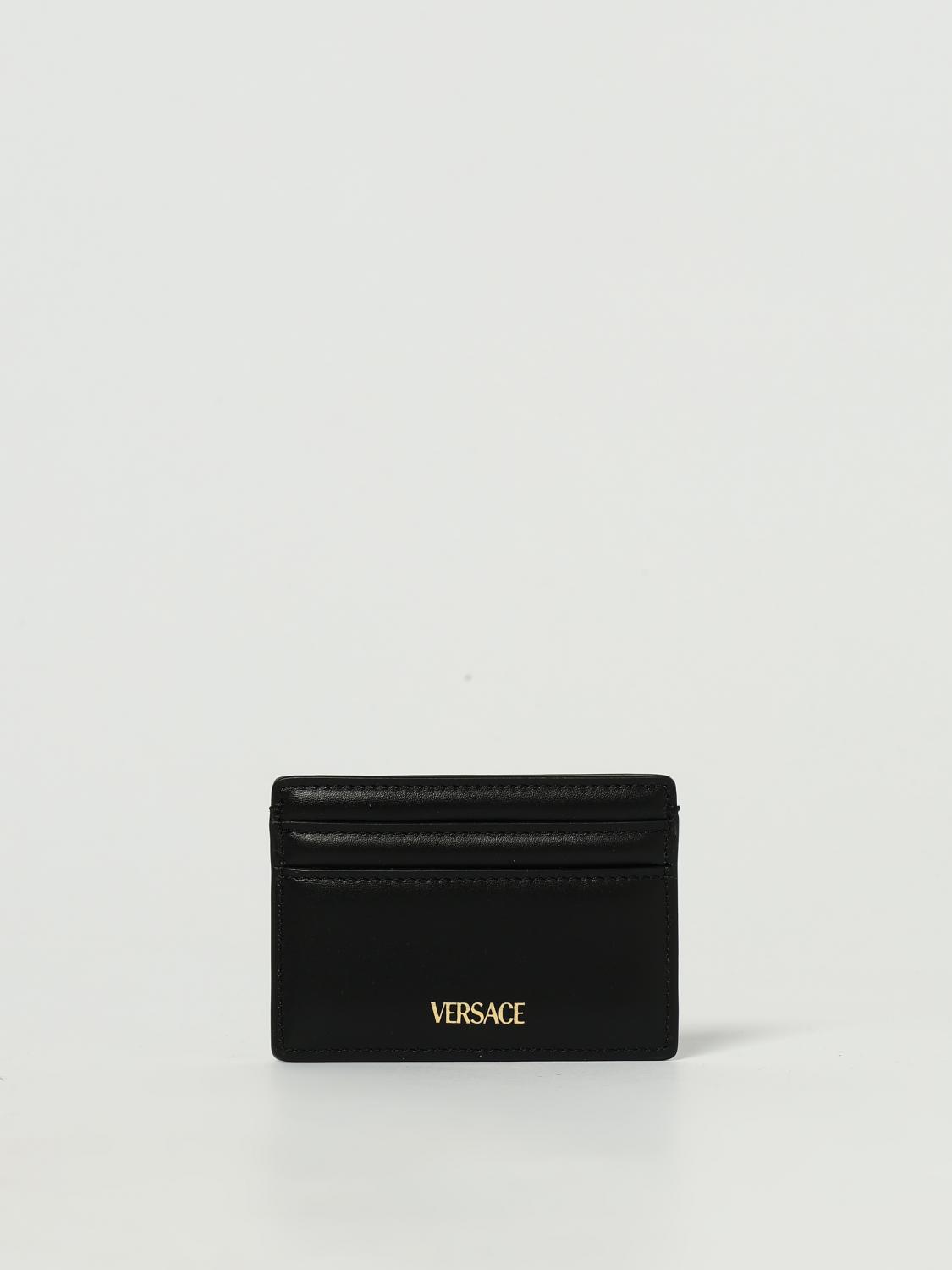 VERSACE WALLET: Wallet men Versace, Black - Img 2