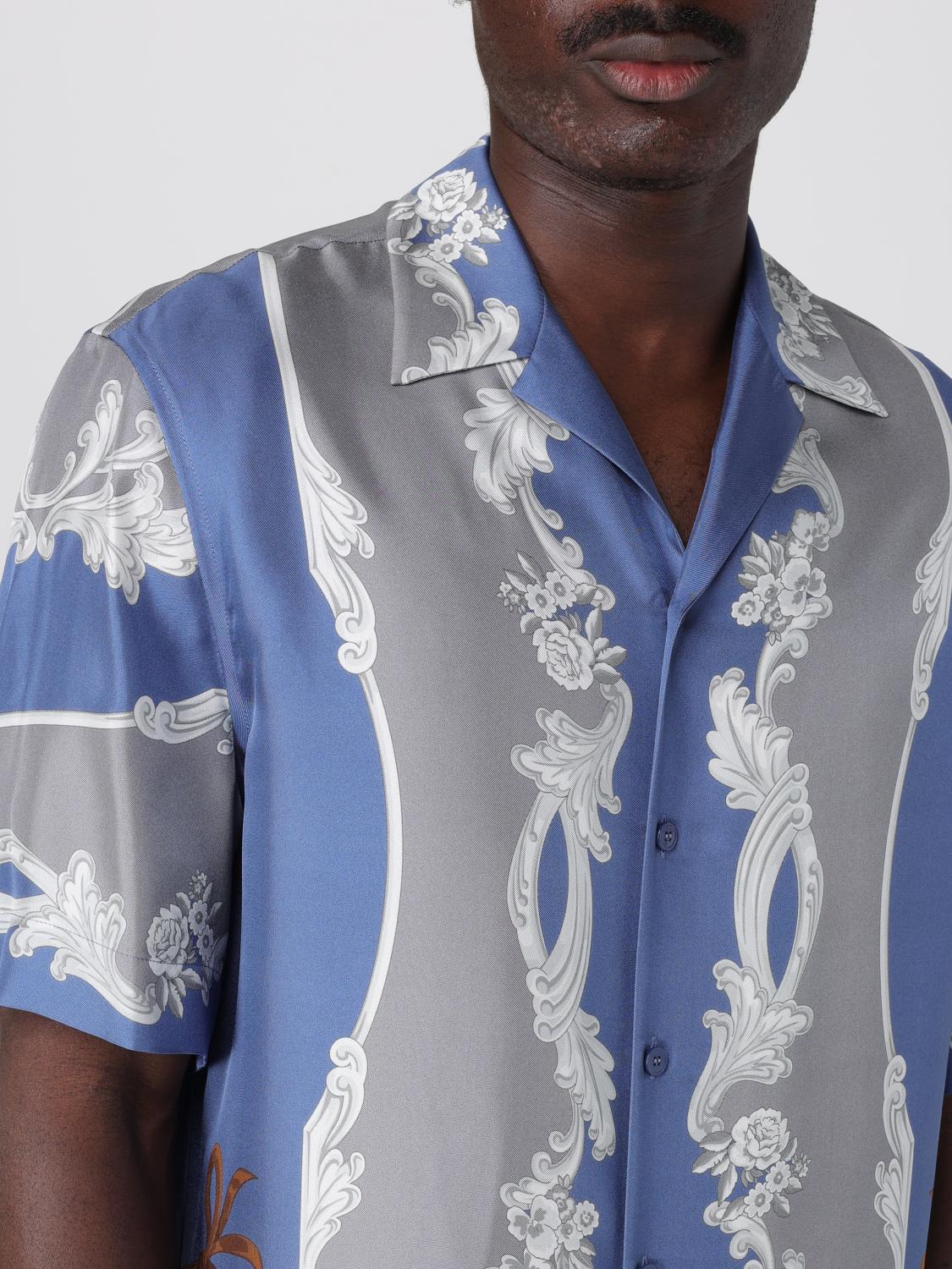 VERSACE HEMD: Hemd herren Versace, Blau - Img 5